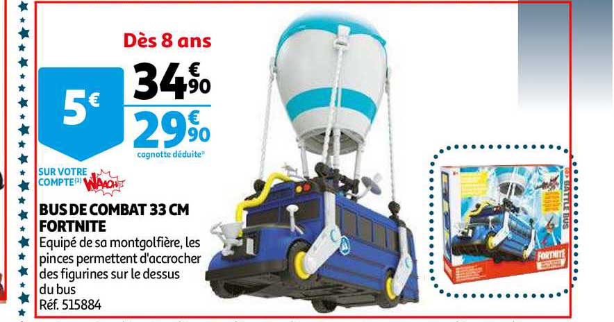 Bus De Combat 33 Cm Fortinite