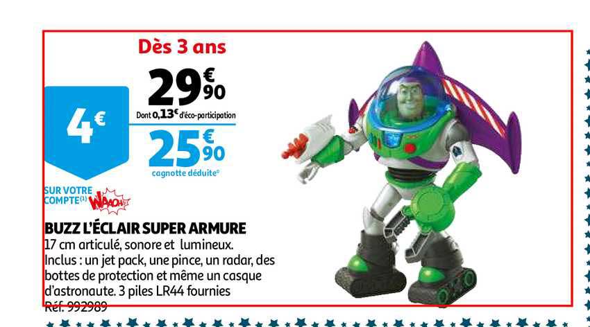 buzz l'éclair super armure