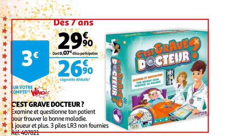 c'est grave docteur ? waaoh