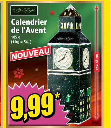 calendrier de l'avent after eight