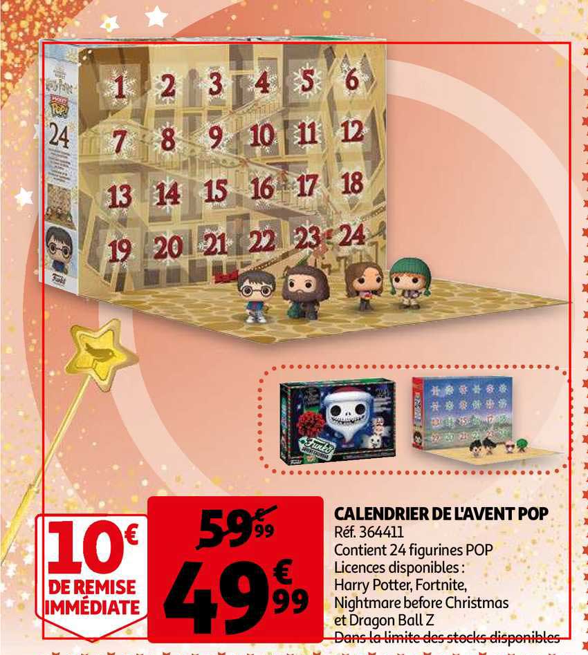 calendrier de l'avent pop