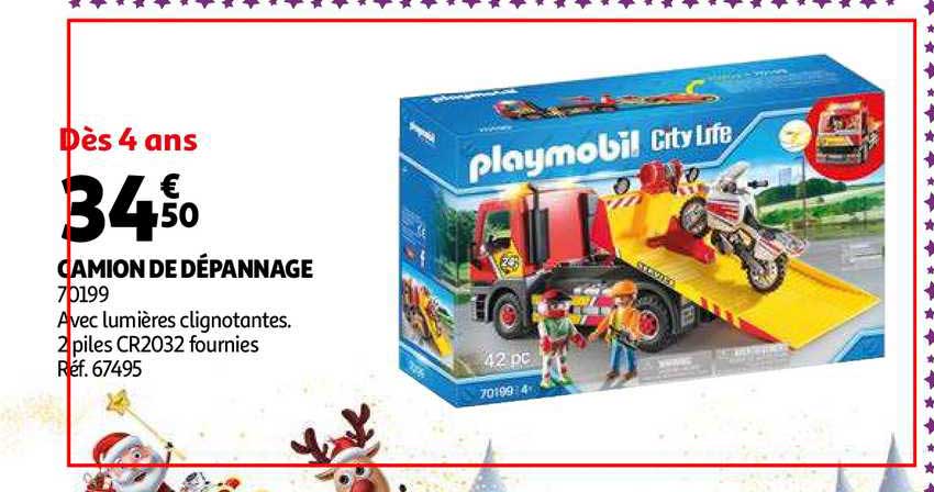 camion de dépannage playmobil