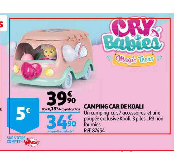 camping car de koali cry babies
