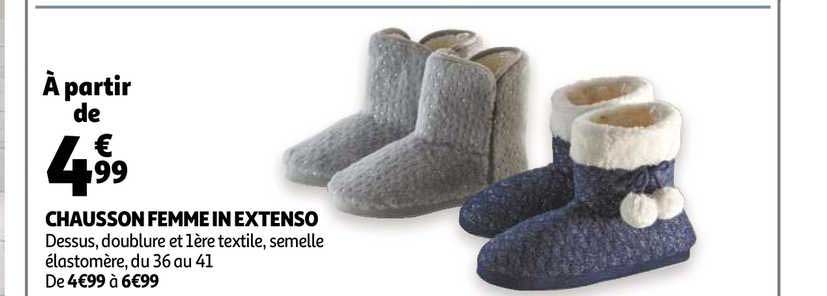 chausson femme in extenso