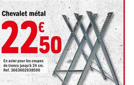 Chevalet Métal