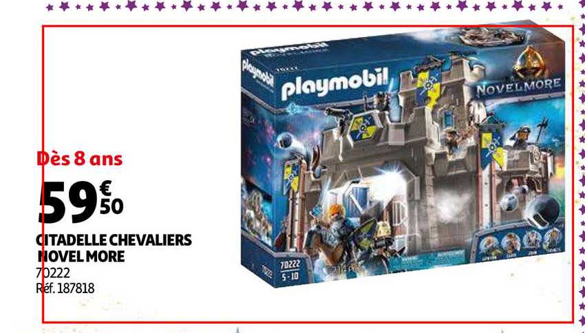 Citadelle Chevaliers Novel More Playmobil