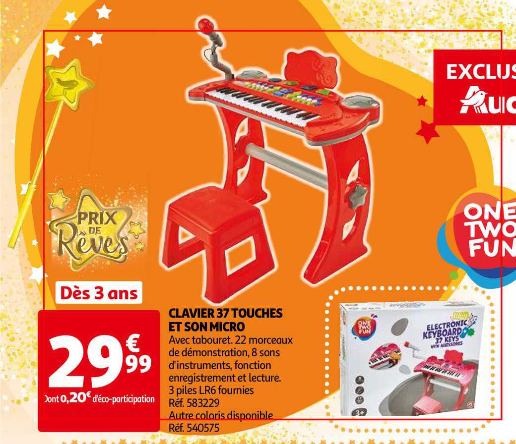 clavier 37 touches et son micro