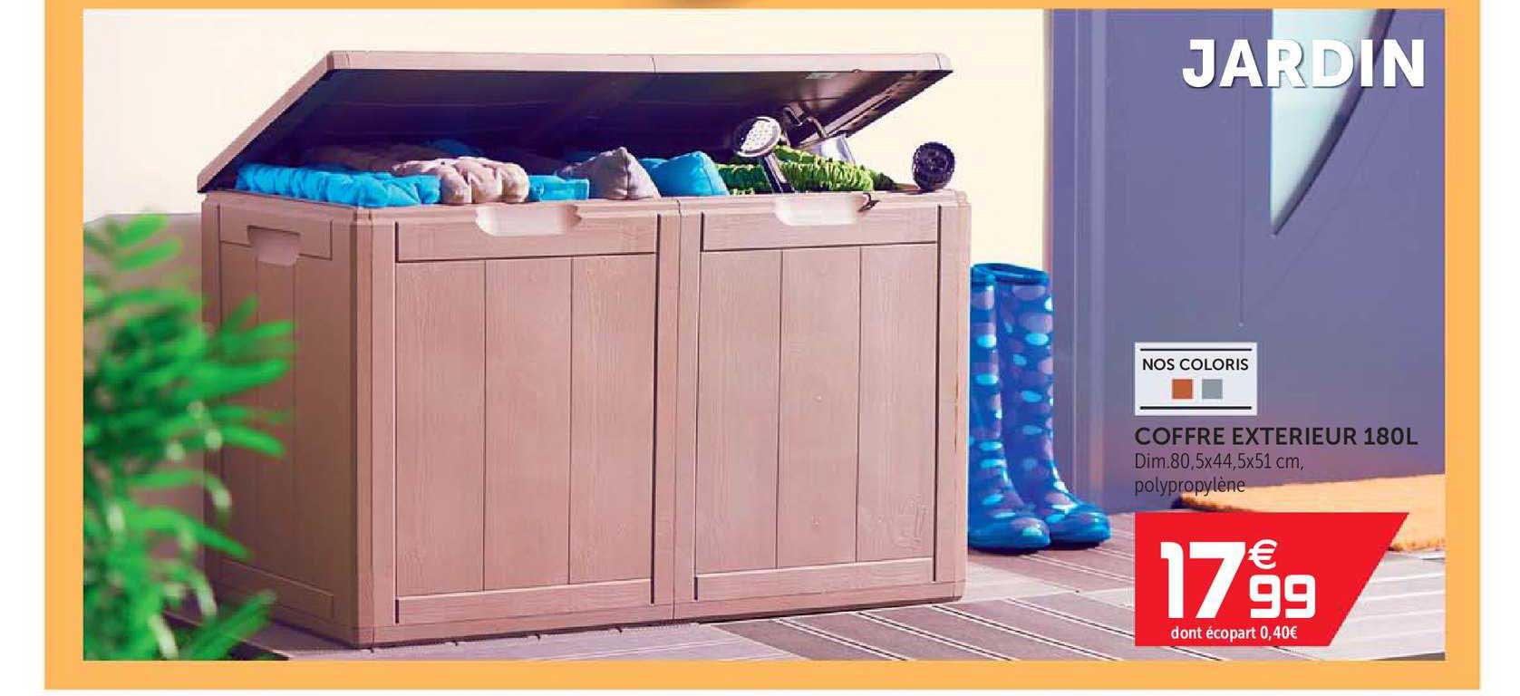 Coffre Extérieur 180 L