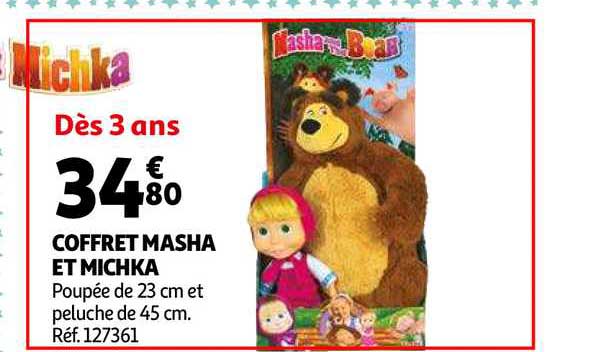 coffret masha et michka