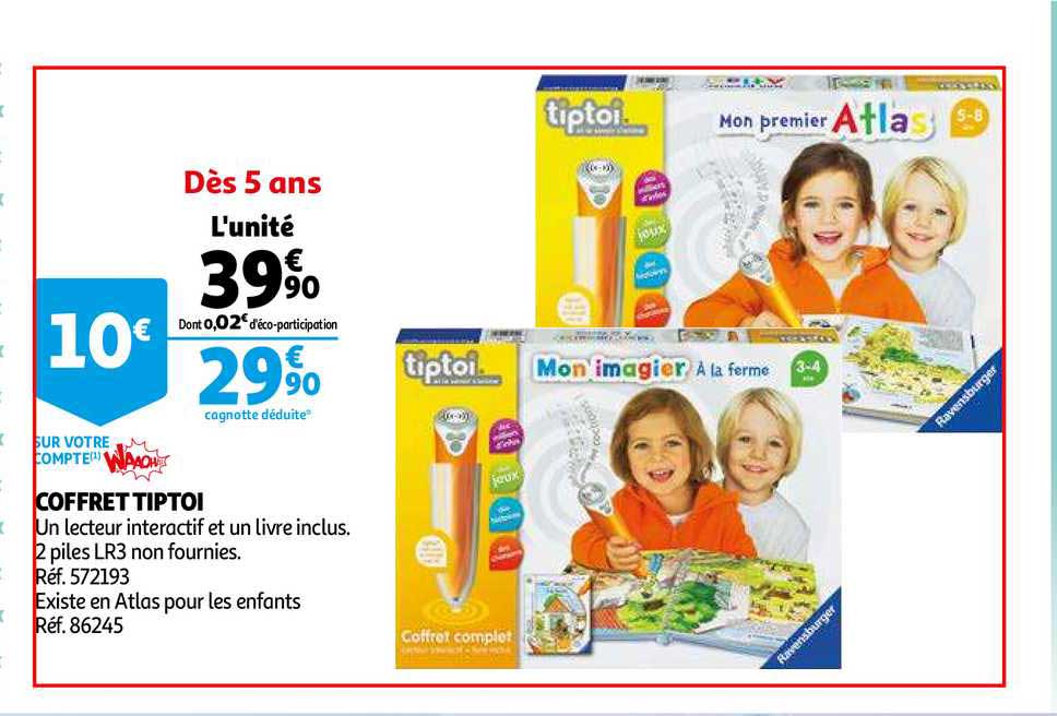 coffret tiptoi