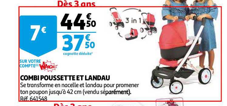Combi Poussette Et Landau