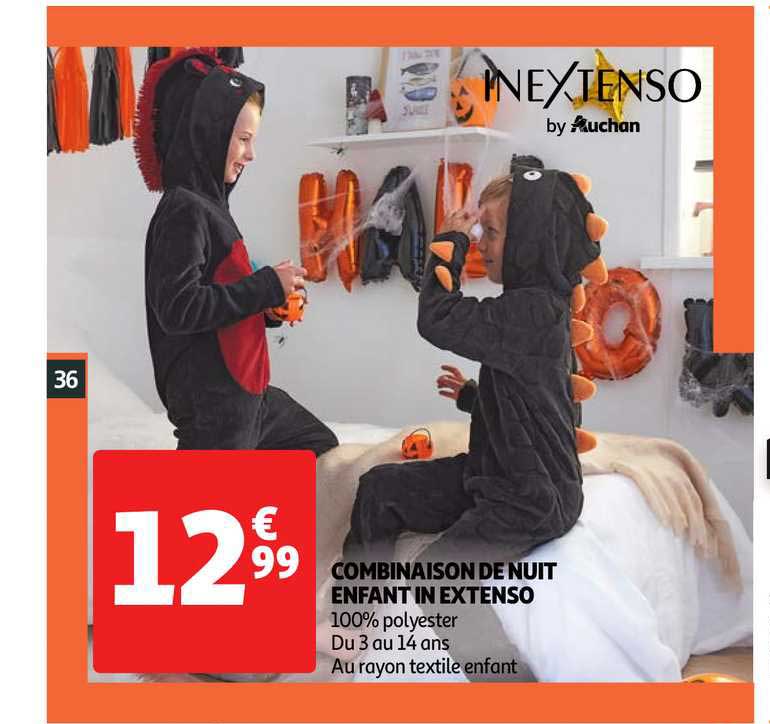 combinaison de nuit enfant in extenso