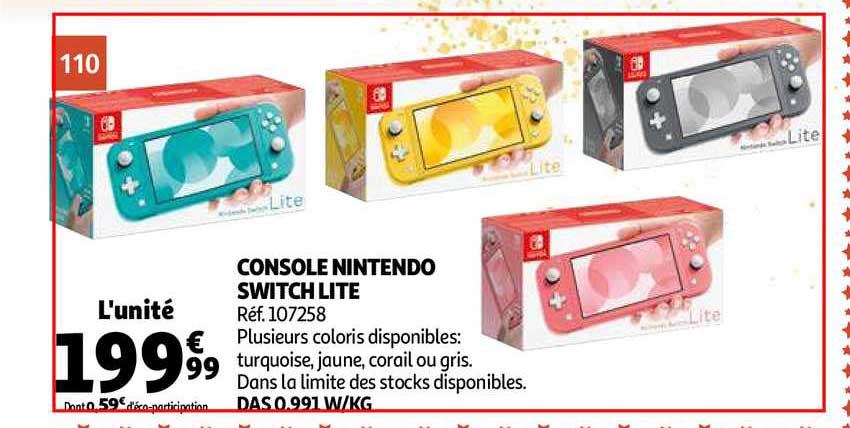 Console Nintendo Switch Lite