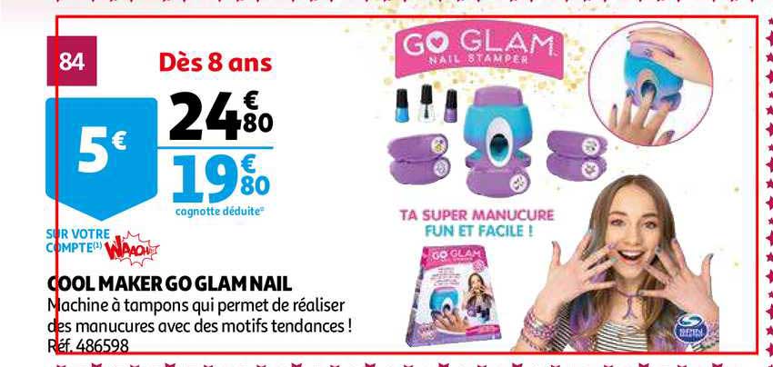 cool maker go glam nail