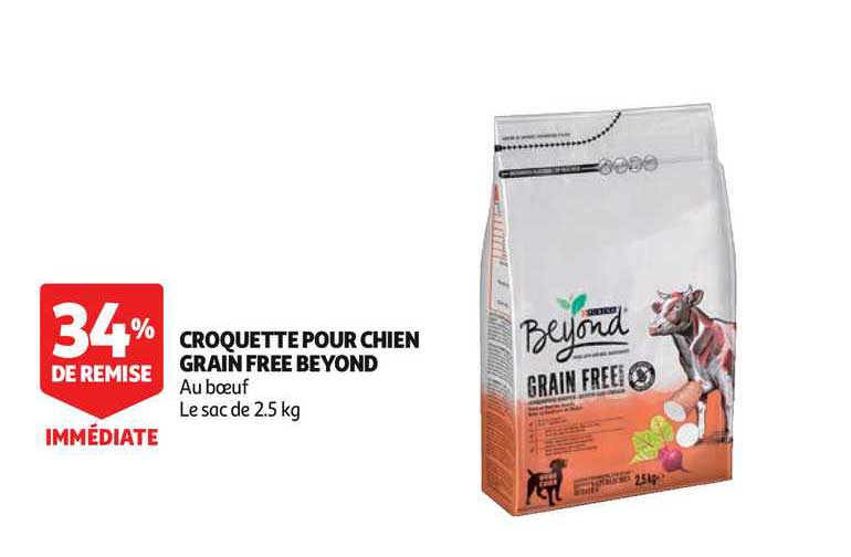 croquette pour chien grain free beyond 34% de remise immédiate
