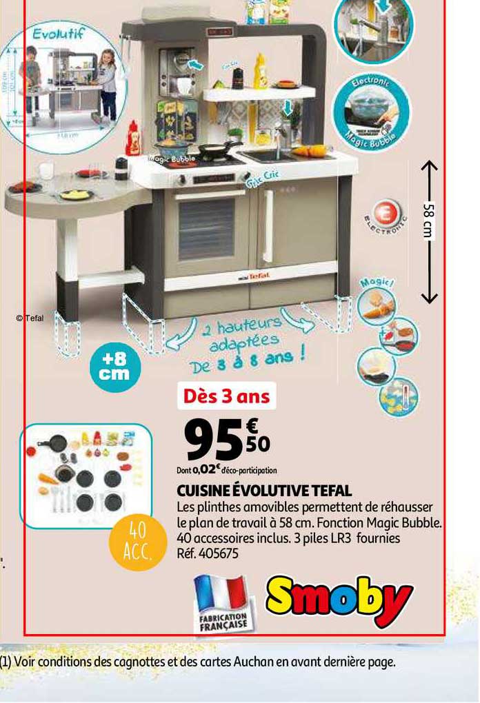 cuisine évolutive tefal