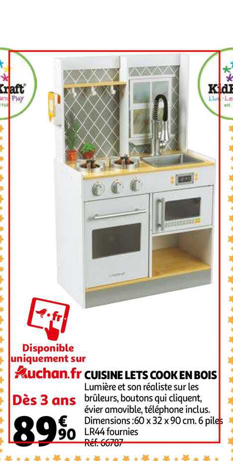 cuisine lets cook en bois