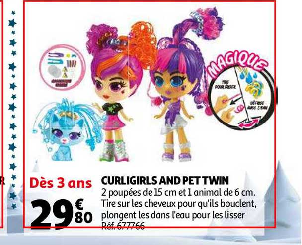 curligirls and pet twin