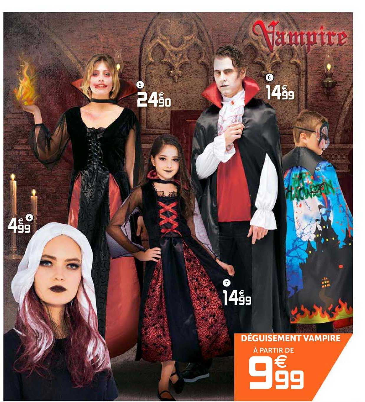 Déguisement Vampire