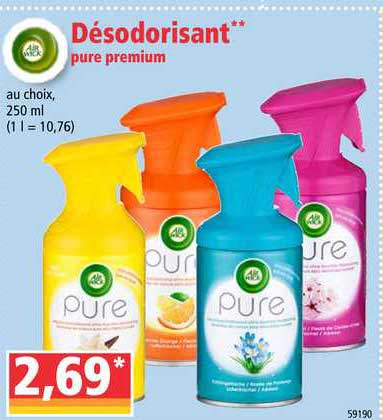 désodorisant air wick