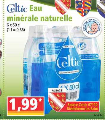 Eau Minérale Naturelle Celtic