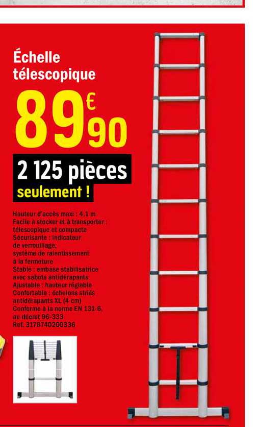 échelle Télescopique