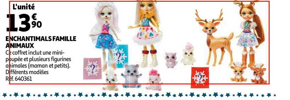 enchantimals famille animaux