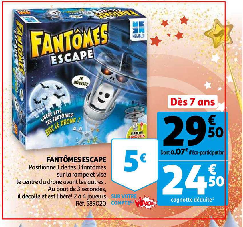 fantômes escape
