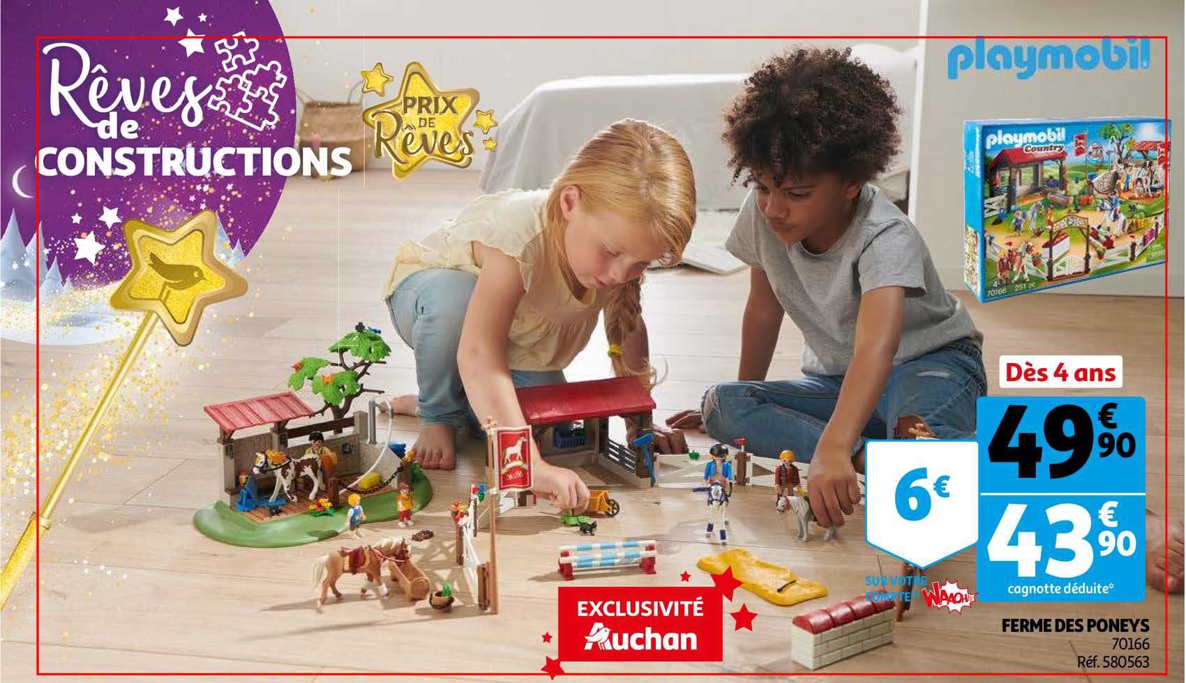 ferme des poneys playmobil