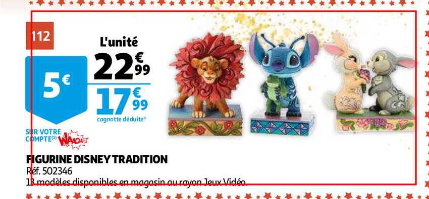 figurine disney tradition waaoh