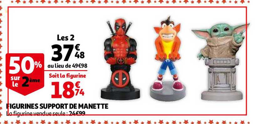 Figurines Support De Manette 50% Sur Le 2ème