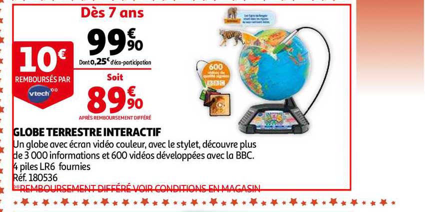 globe terrestre interactif