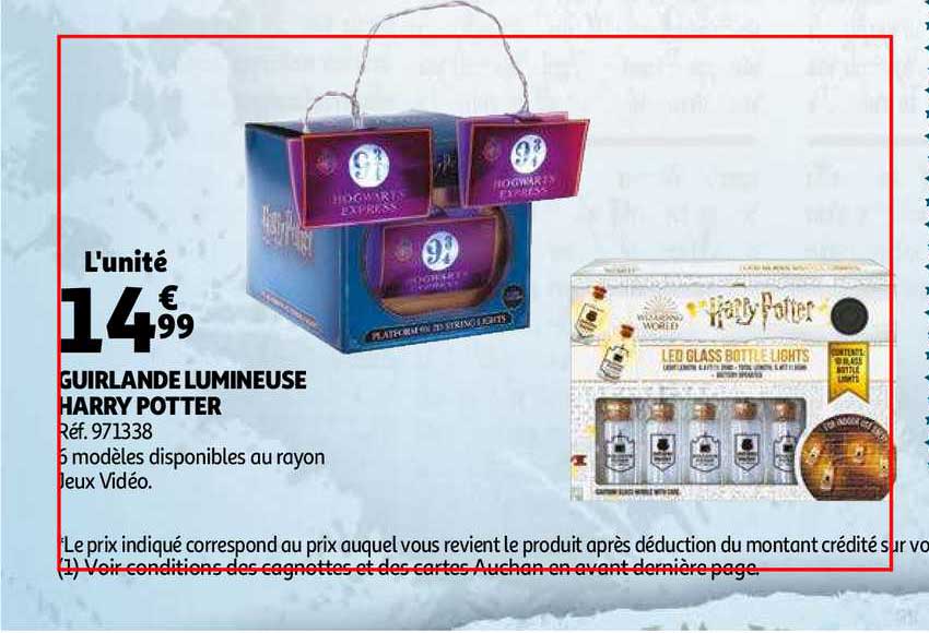 Guirlande Lumineuse Harry Potter