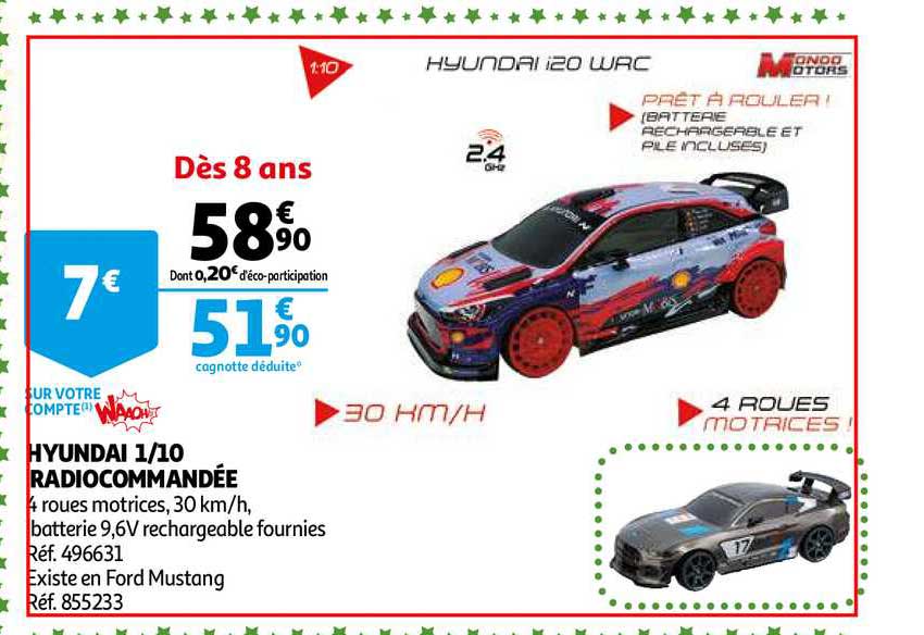 huyndai 1 10 radiocommandée