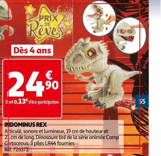 Indominus Rex Prix De Rêves