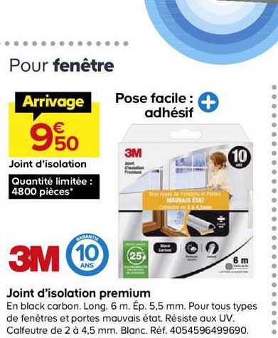 joint d'isolation premium 3m