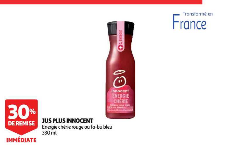 Jus Plus Innocent 30% De Remise Immédiate