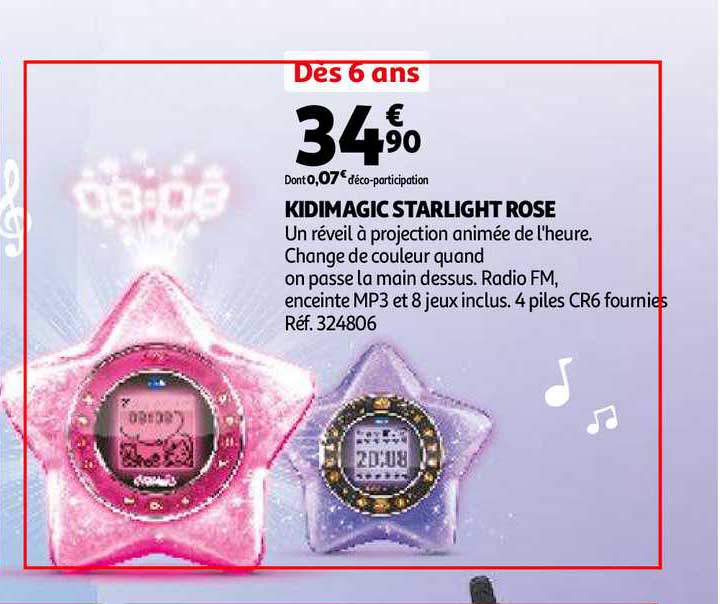 Kidimagic Starlight Rose