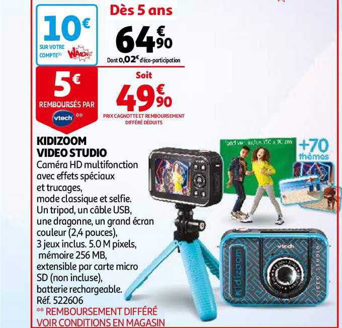 kidizoom video studo vtech