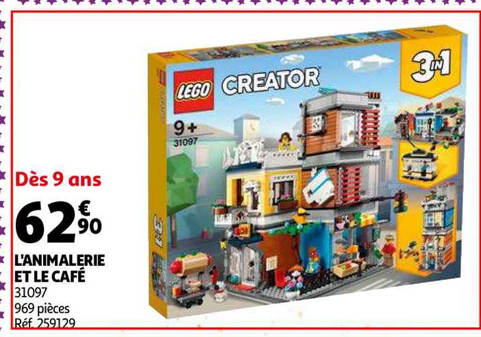 L'animalerie Et Le Café Lego Creator