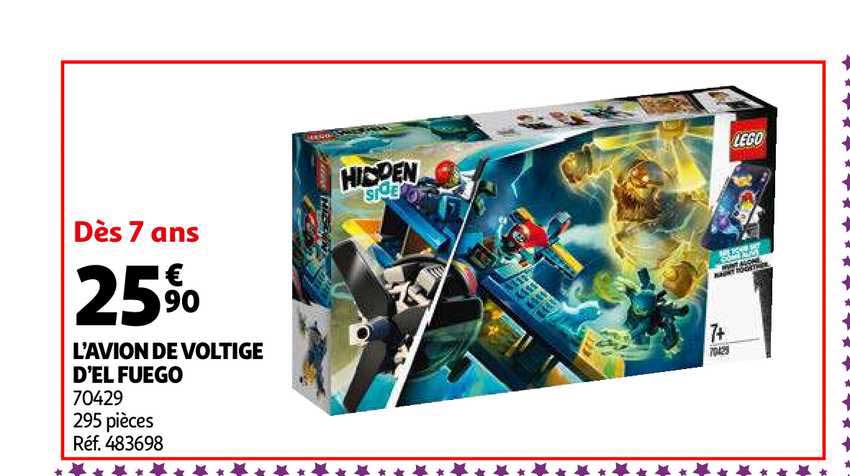 L'avion De Voltige D'el Fuego Hidden Side Lego