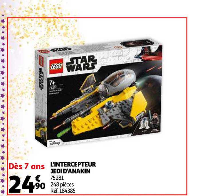l'intercepteur jedi d'anakin lego star wars