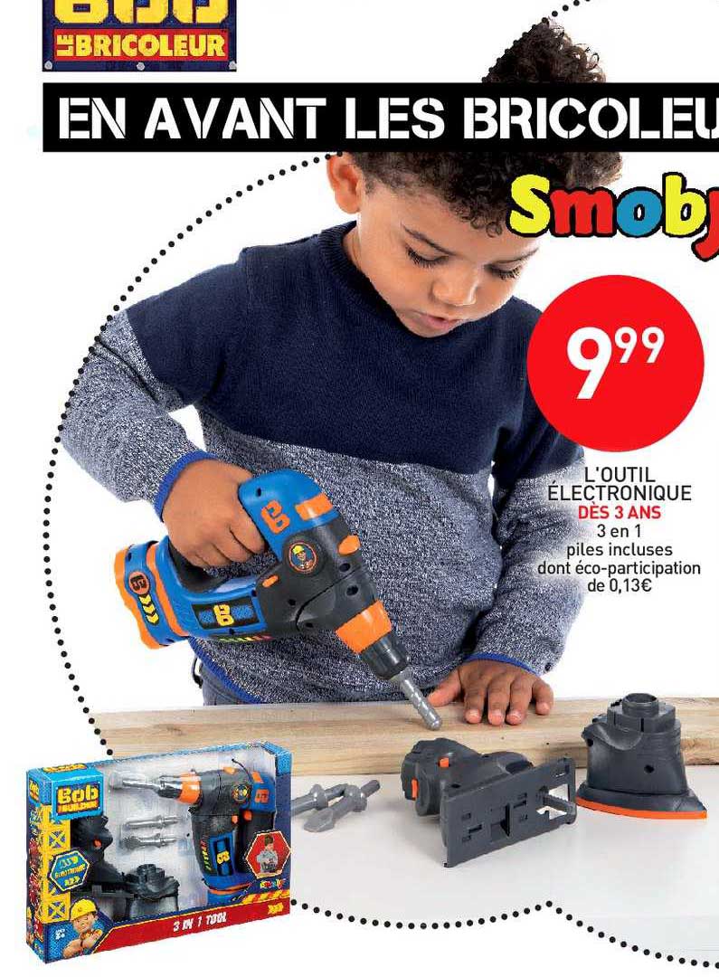l'outil électronique smoby