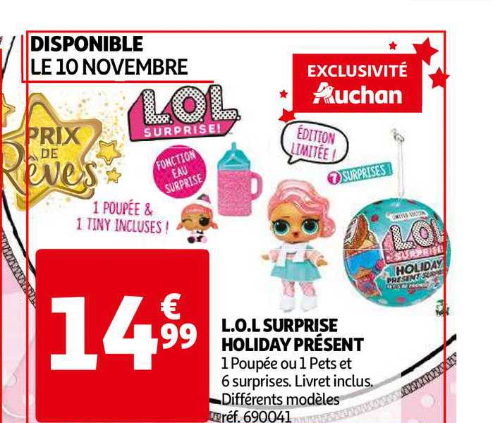 l.o.l. surprise holiday présent