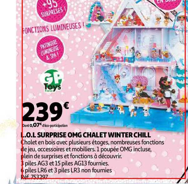 l.o.l. surprise omg chalet winter chill