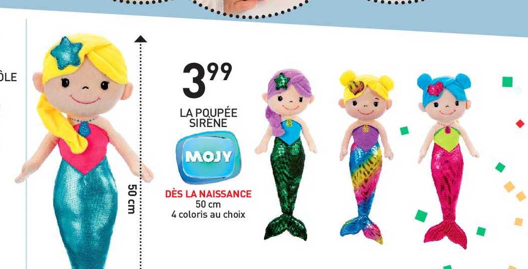 la poupée sirène mojy
