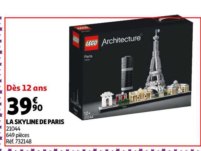 la skyline de paris lego architecture