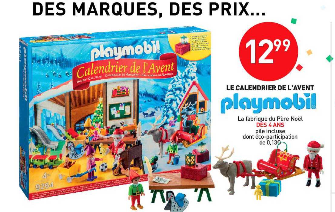 le calendrier de l'avent playmobil