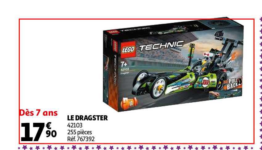 le dragster lego technic