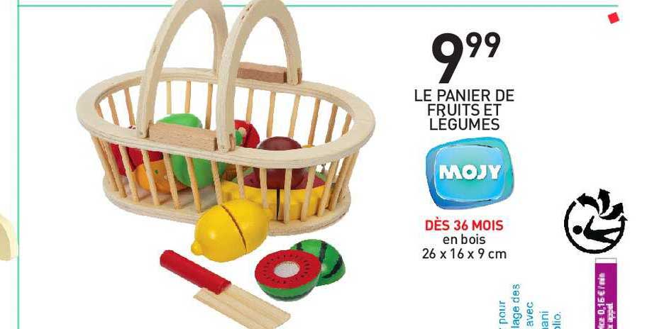le panier de fruits et légumes mojy